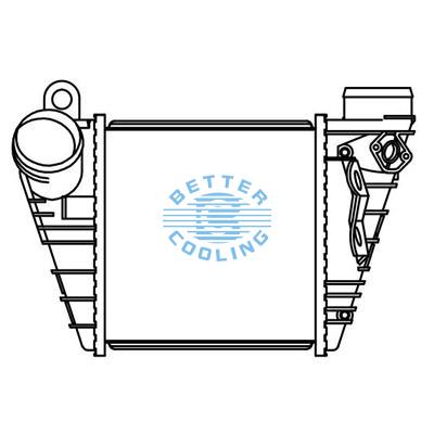 Intercooler For  Volkswagen   Oem:1j0145805h