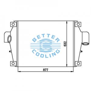 Intercooler For  Fuso  Oem: