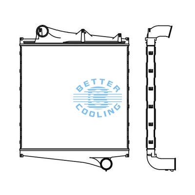 Intercooler For  Volvo  Oem:1030154