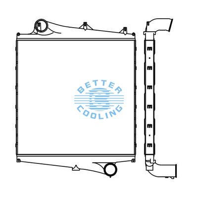 Intercooler For  Volvo  Oem:1676633