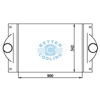 Intercooler For  Westernstar  Oem:17v9784/1e-3153