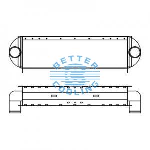Intercooler For  Mercedes  Oem:9015010701