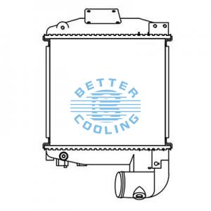 Intercooler For  Peterbilt 1989 - 1994 Peterbilt Conventionals Oem:05-16673l/05-16673r/05-16674/