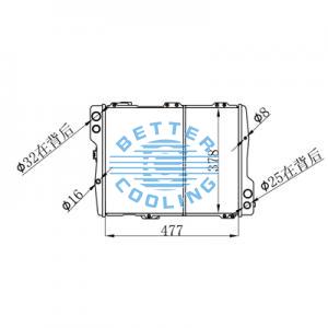 All Aluminum Radiator For Suzuki Suzuki  Mt Dpi:
