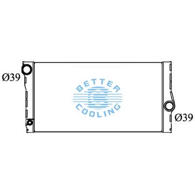 All Aluminum Radiator For Bmw Bmw  Dpi: