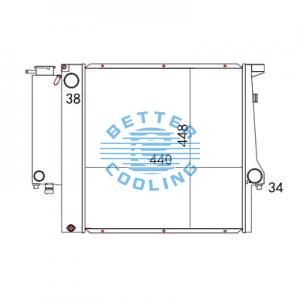 All Aluminum Radiator For Bmw  Dpi: