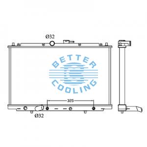 All Aluminum Radiator For Cm R 60-5 Dpi: