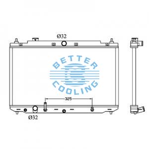 All Aluminum Radiator For Dongfeng  Dpi: