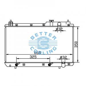 All Aluminum Radiator For Nissan  Dpi: