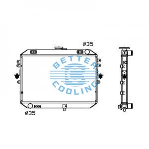 All Aluminum Radiator For Dongfeng 重卡 N48 Dpi: