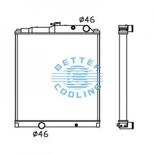 All Aluminum Radiator For Subaru Forester  At Dpi:2812