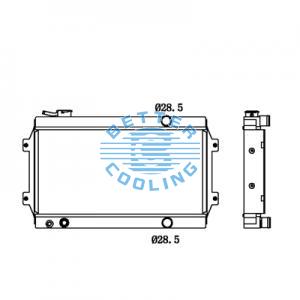 All Aluminum Radiator For   Dpi:13296
