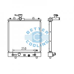 All Aluminum Radiator For  Kart Dpi: