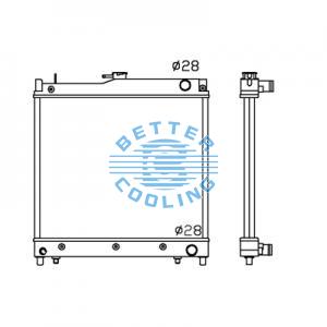All Aluminum Radiator For Av Agricultural Vehicles Dpi: