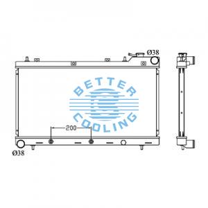 All Aluminum Radiator For Cm Sh 120-3 Dpi:
