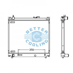 All Aluminum Radiator For Toyota Sienna  At Dpi:2682