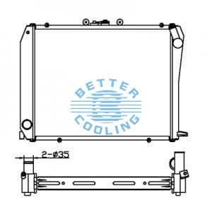All Aluminum Radiator For Toyota Camry/solara Dpi:1909