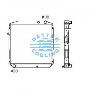 All Aluminum Radiator For Nissan Sunny/entra B13  At Dpi:1152