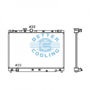 All Aluminum Radiator For Isuzu Light Truck  Mt Dpi: