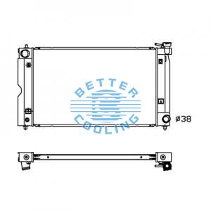 All Aluminum Radiator For Ford  Dpi: