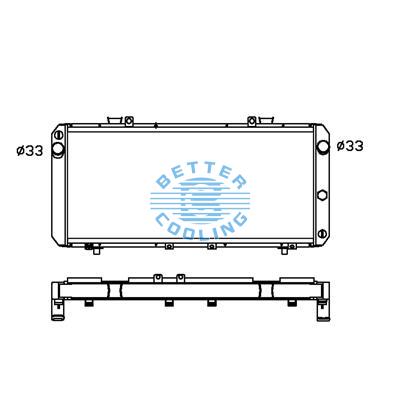 All Aluminum Radiator For Toyota Mr2 Sw20  Mt Dpi: