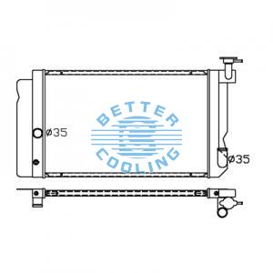 All Aluminum Radiator For Toyota Hiace  P  At Dpi: