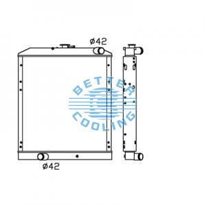 All Aluminum Radiator For   Dpi:13296
