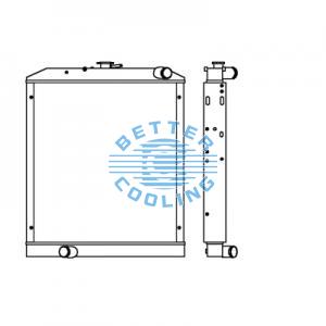 All Aluminum Radiator For Av Agricultural Vehicles Dpi: