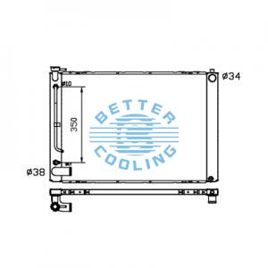All Aluminum Radiator For Mazda Roadster/ Miata/mx-5 Mt Dpi:1140