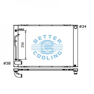 All Aluminum Radiator For Toyota Estima/previa  At Dpi: