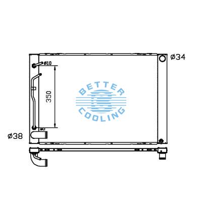 All Aluminum Radiator For Toyota Sienna  At Dpi:2681