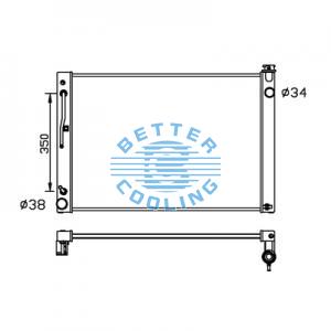 All Aluminum Radiator For Isuzu Light Truck  Mt Dpi: