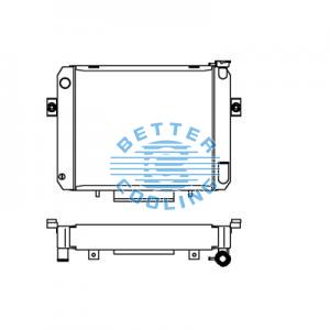 All Aluminum Radiator For Nissan Nissan Mt Dpi: