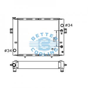 All Aluminum Radiator For  Kart Dpi: