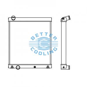All Aluminum Radiator For Chrysler Caravan/grand Caravan Dpi: