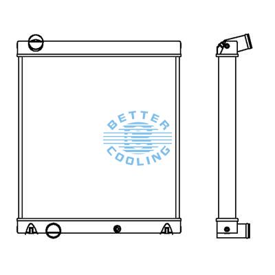 All Aluminum Radiator For Toyota Toyota  Mt Dpi: