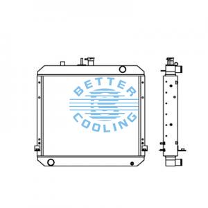 All Aluminum Radiator For Chrysler Caravan/grand Caravan Dpi:
