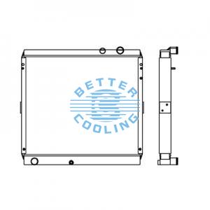 All Aluminum Radiator For   Dpi: