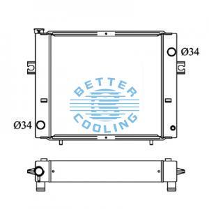 All Aluminum Radiator For Hyundai  Dpi:2387/2388