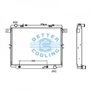 All Aluminum Radiator For Nissan Sunny/entra B13  At Dpi:1152