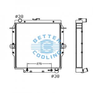 All Aluminum Radiator For Av Agricultural Vehicles Dpi: