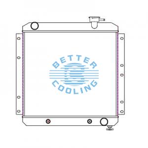 All Aluminum Radiator For Nissan Nissan Mt Dpi:
