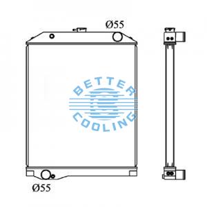 All Aluminum Radiator For Mazda Mpv  At Dpi:2063
