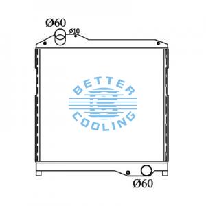 All Aluminum Radiator For Dongfeng 重卡 N48 Dpi: