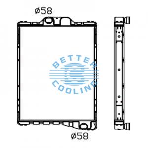 All Aluminum Radiator For Bmw  Dpi: