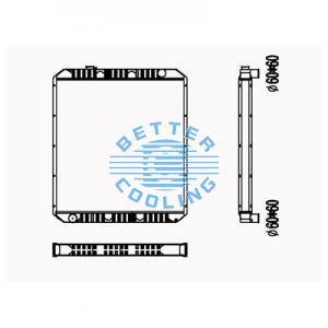 All Aluminum Radiator For Nissan Nissan Mt Dpi: