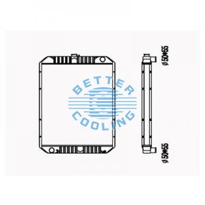 All Aluminum Radiator For Nissan Nissan Mt Dpi: