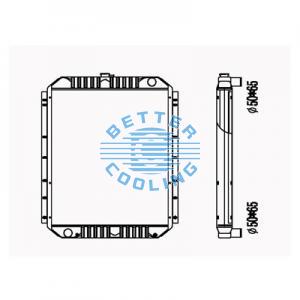 All Aluminum Radiator For Toyota Ty Prius 1.5l   Mt Dpi:2758