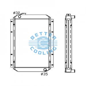 All Aluminum Radiator For Subaru Forester  At Dpi:2812