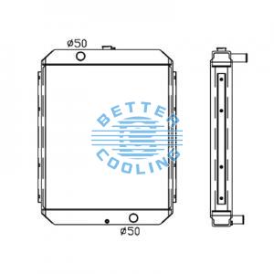 All Aluminum Radiator For Toyota Hilux  Ln65  Mt Dpi: